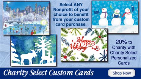 holiday cards for charity|Charity Select Cards .